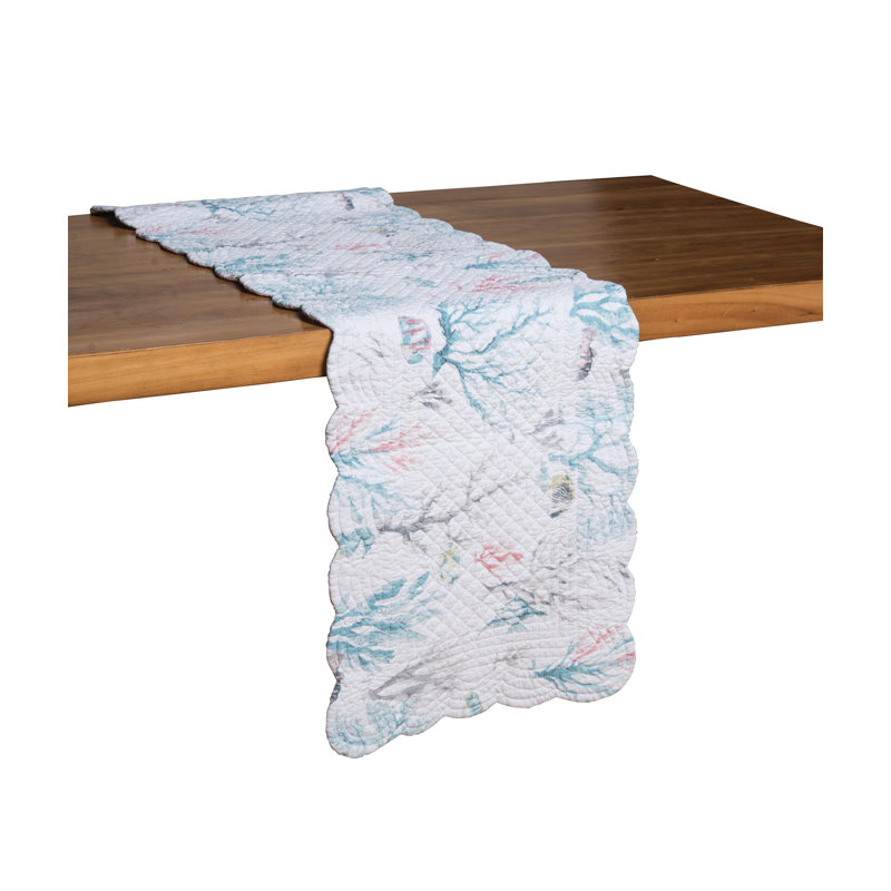Detdeus No Pattern Cotton Table Runner