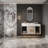 Floating Bathroom Vanity With Sink-108369186