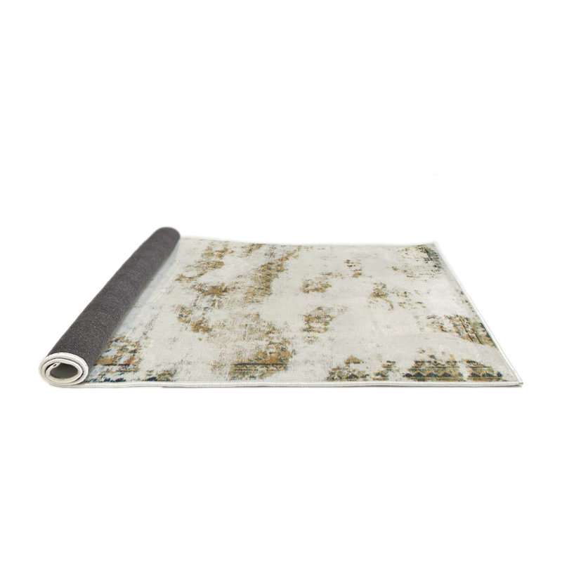 Abstract Indoor Rug, Round 6'