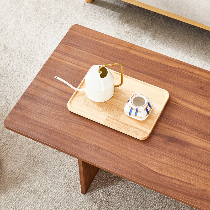 Table basse Minimalist, Noyer