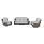 Causeuse inclinable électrique 5050 anthracite / noir