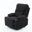 Fauteuil inclinable chauffant et massant télécommandé, pour personnes âgées-1259065461