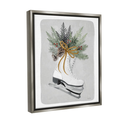 " Winter Skates And Pinecone " by House Fenway