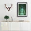Forest Arch in Abstract - Picture Frame Painting Print-55577834-55577833