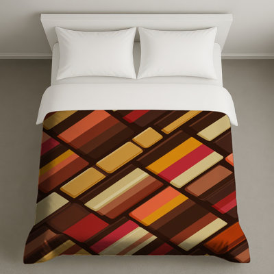 Geometric Shapes Bedding Abstract Duvet Cover Modern