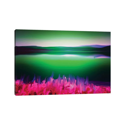 Norway Green by Heidi Bannon - Wrapped Canvas Print