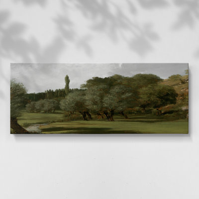 Série paysage - MCxxxiv - Toile tendue avec châssis - Prêt à accrocher