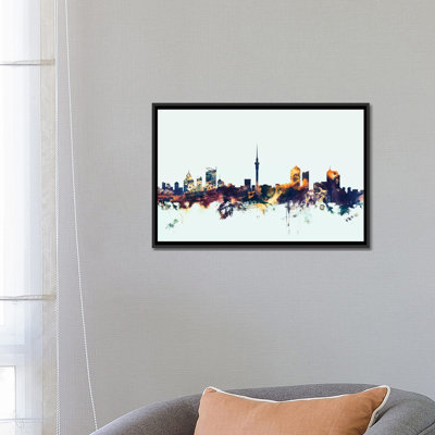 Reproduction d'art sur toile tendue "Skyline Series": Nouvelle-Zélande