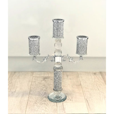 Crystal Tabletop / Centrepiece Candelabra