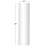 Silver Metal Staple Hill Room Wall Mirror, 16" x 1" x 59"-638627278