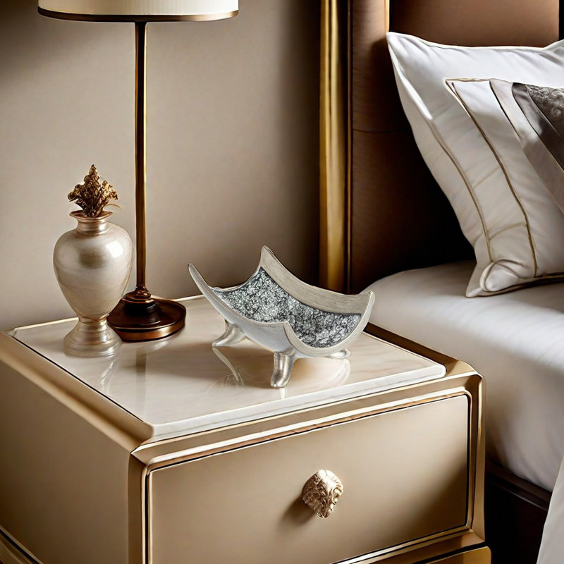 Bol décoratif moderne Schonwerk, Argent