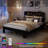 Wooden Bed Frame With Storage Headboard-650126495-661975342