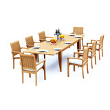 Lua Outdoor - Piece Teak Dining Set