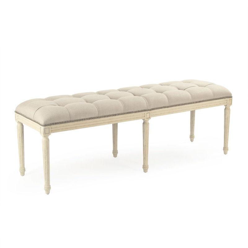 Bodil Upholstered Bench, Beige