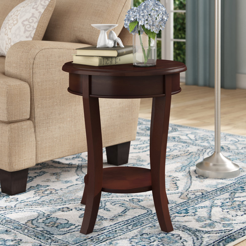 Anniemae Solid Wood Top End Table