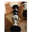 Chandelle de table en métal H 8,66 po