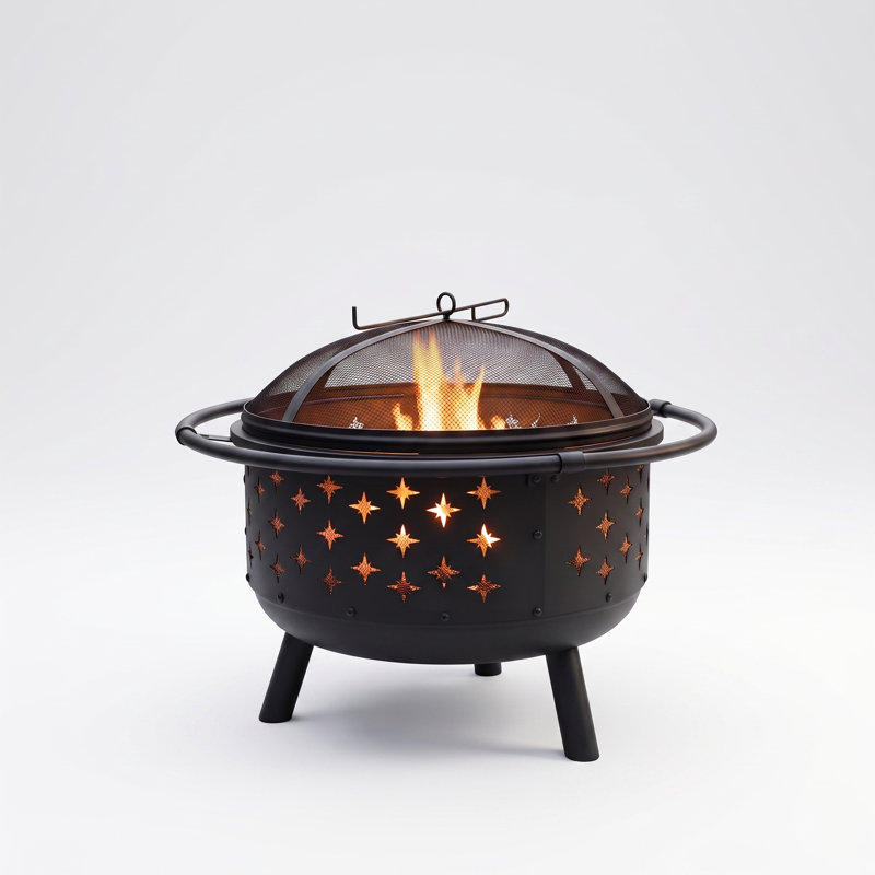Round Charcoal Fire Pit
