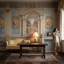 Décoration murale architecturale décorative murale Trompe Loeil-515899374-515899372