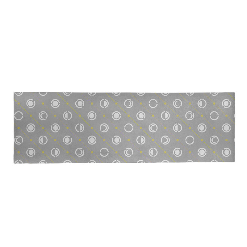Chenille Geometric Indoor Rug, Runner 2'5" x 8'