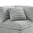 2-Piece Sofa Sectional In Plush Polyester Cord-Like Fabric