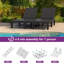 Méridienne longue inclinable 74,5 po Ason