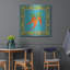  Art mural en métal 36 po x 36 po «Manyo Caliente 3» par Farida Zaman-1363784942