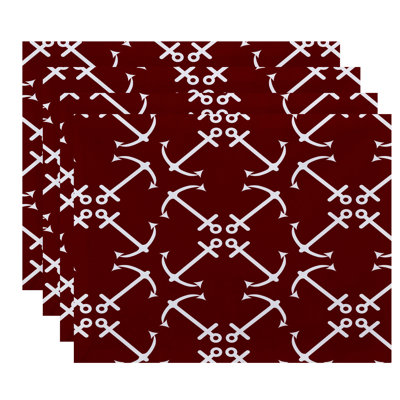 Hancock Polyester Geometric Rectangle Placemat