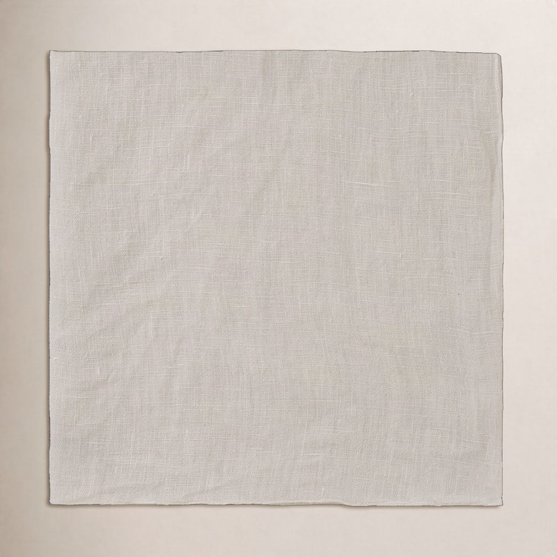 Mio LINEO 4 Piece Linen Napkin Set, Cream