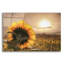 «Sunlit Sunflower» par Lori Deiter, art mural en verre acrylique-441439307