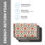 Anti-Fatigue Kitchen Comfort Mat, Cottage Check Pattern In Blue-125219660-125219655