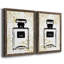 Glitter Perfume I - ensemble de 2 peintures sur toile encadrées-1622702593-1622702596