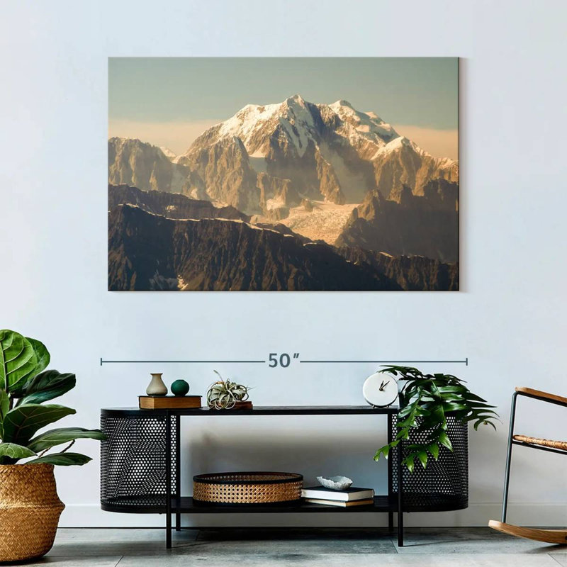 Alvord Snow Mountain Denali, 32" H x 48" W