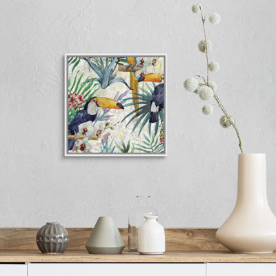 Reproduction d’art sur toile, "tropical Life I" par Kimberly Allen