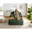 Extra-Large Corduroy Recliner Sofa-488395625