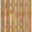 Volets espacés de 5 3/8 po avec barre en Z, cèdre rouge de l'Ouest TimberCraft (par paire)-36421312-36421331