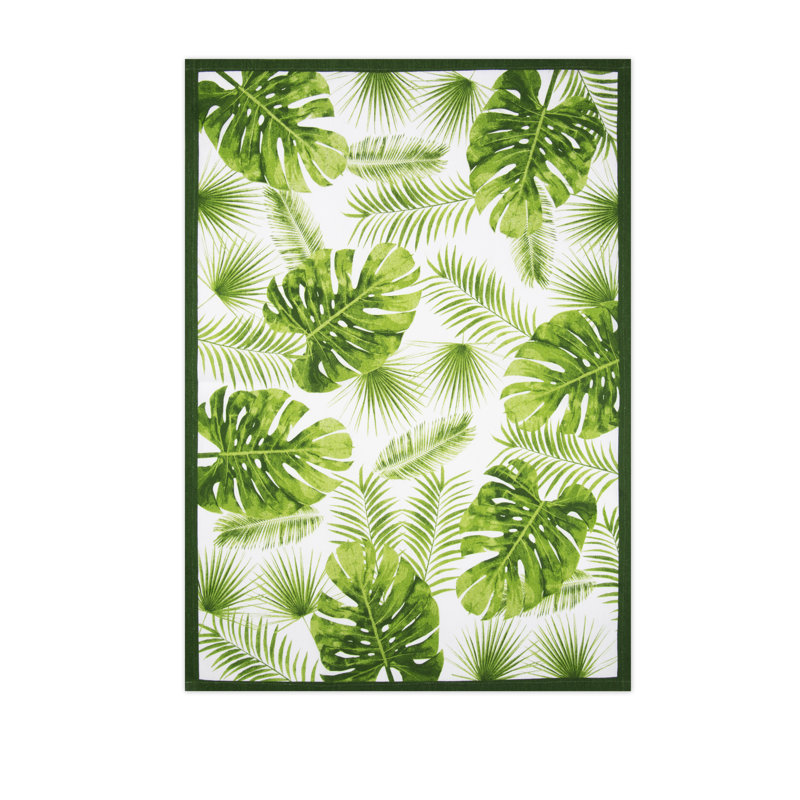 Foliage Cotton Kitchen Towel Linen Set