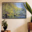 «A Bend In The Epte Giverny», reproduction d'art encadrée sur toile par Claude Monet-92481013-92481014
