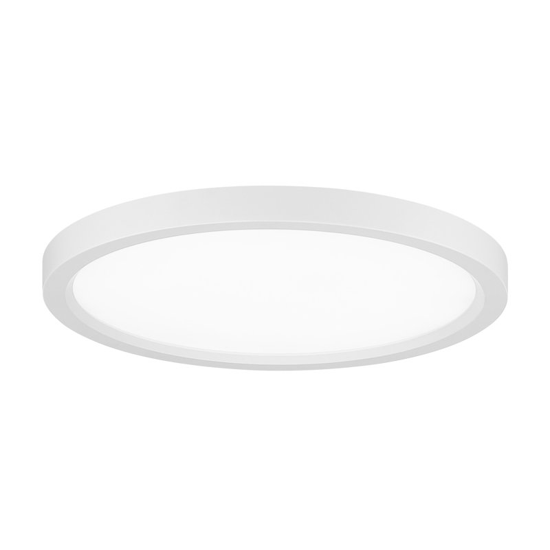 Collenn Flush Mount, White