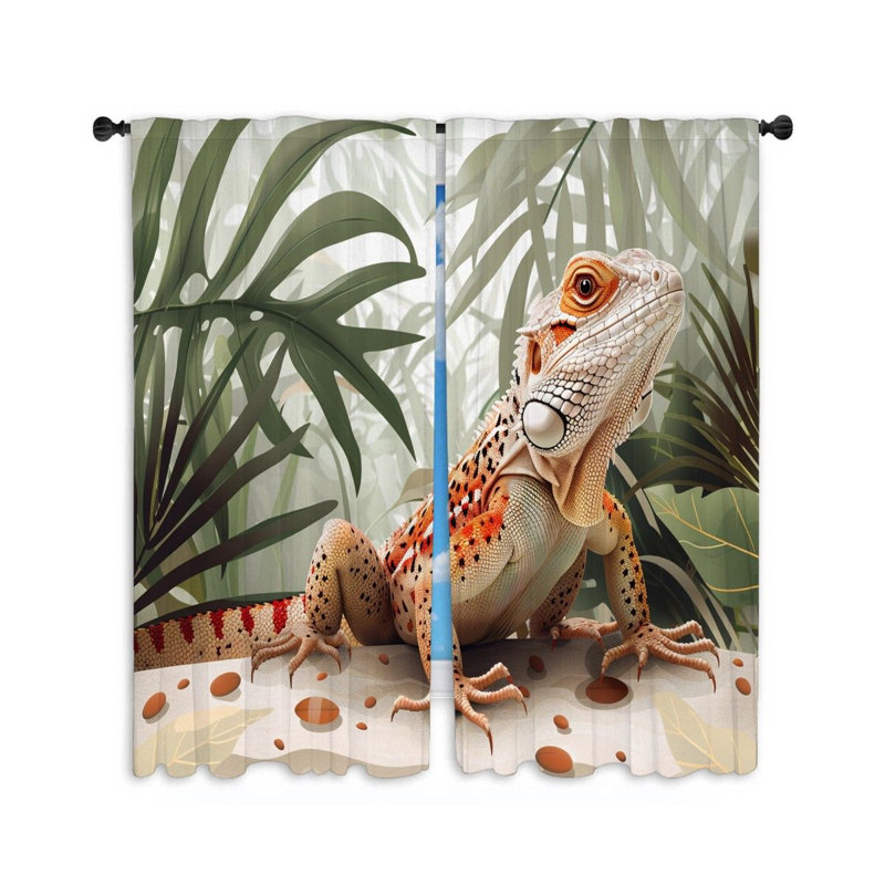 Devis Room Darkening Curtain Pair, 20" W x 63" L