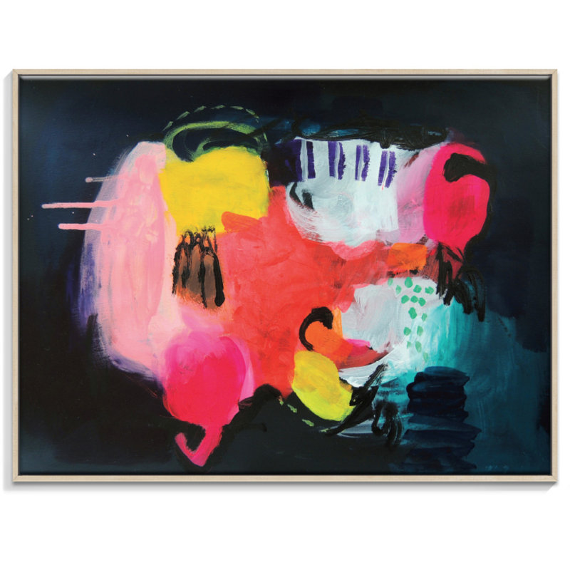 Amira Rahim - Painting on Canvas, Timber, 76cm H x 102cm W 