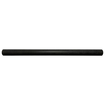 Volcano 12" x 0.75" Honed Natural Stone Pencil Liner Tile Trim in Honed
