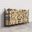 244cm W Iron Log Rack