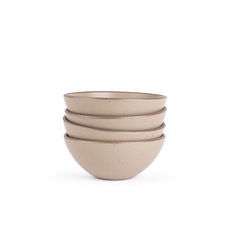 Soup Bowl - Set of 4, Brown