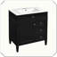 Meuble-lavabo moderne simple avec tiroirs supérieurs-1016814474