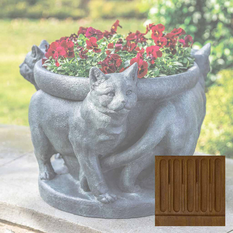 Pot de fleurs statue en béton, Pietra Nuova