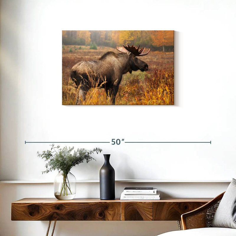 Crowle Mighty Alaskan Moose, 20" H x 30" W