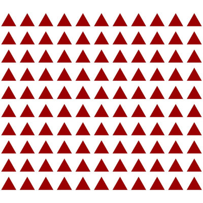 Décalcomanie murale triangles
