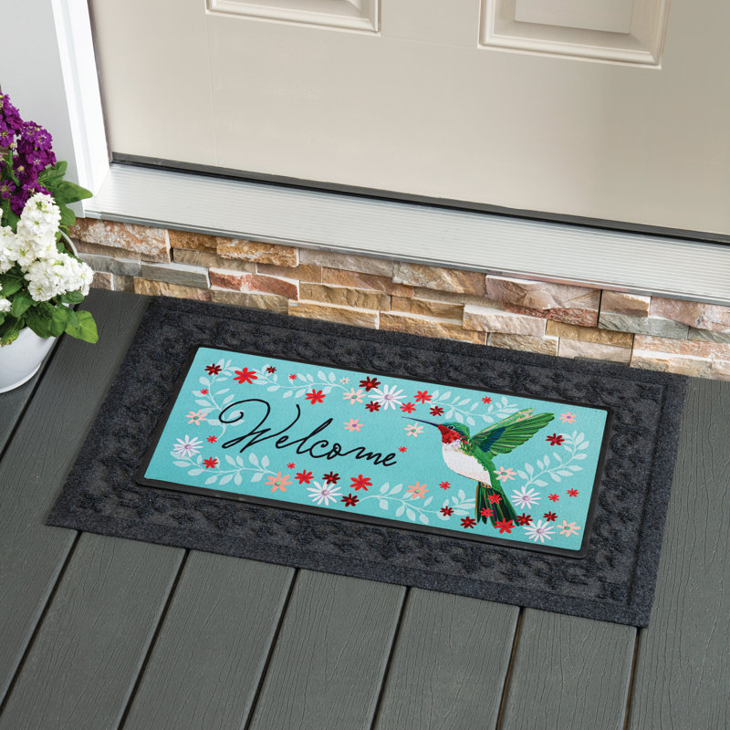 Tapis de bienvenue colibri Sassafras