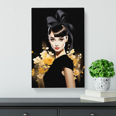 Audrey Hepburn - Wrapped Canvas