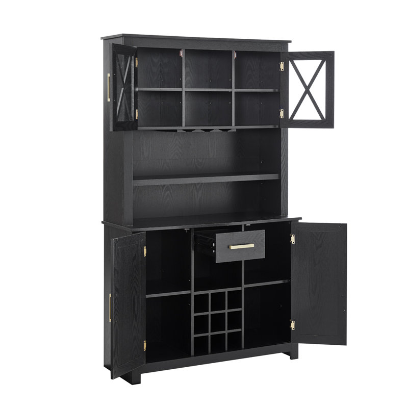 Armoire bar, Noir
